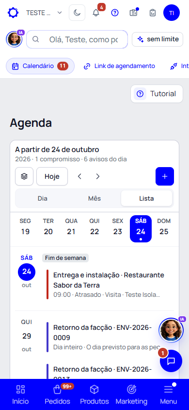 Passo 7: No celular