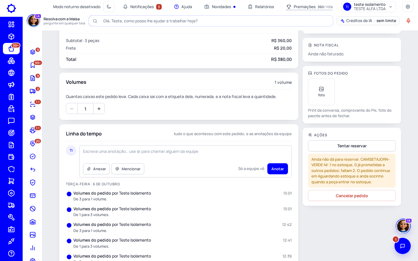 Passo 2: Clique em «Tentar reservar» e leia a resposta