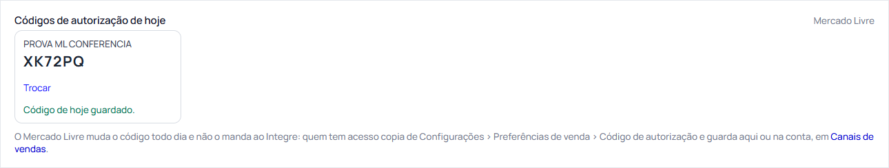 Passo 2: Guarde no Integre