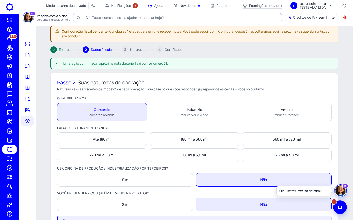 Passo 3: Confira a confirmação