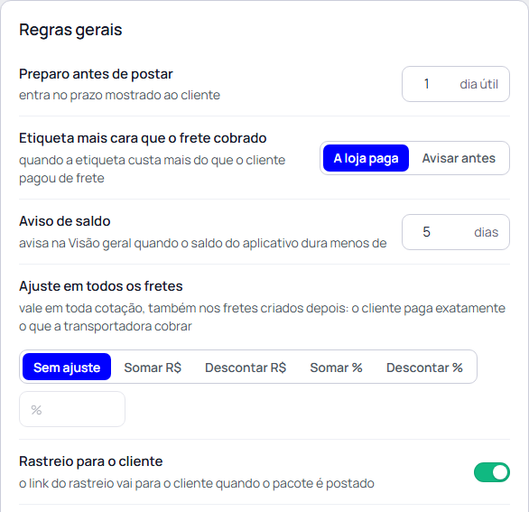 Passo 9: Confira o remetente e o aviso de saldo