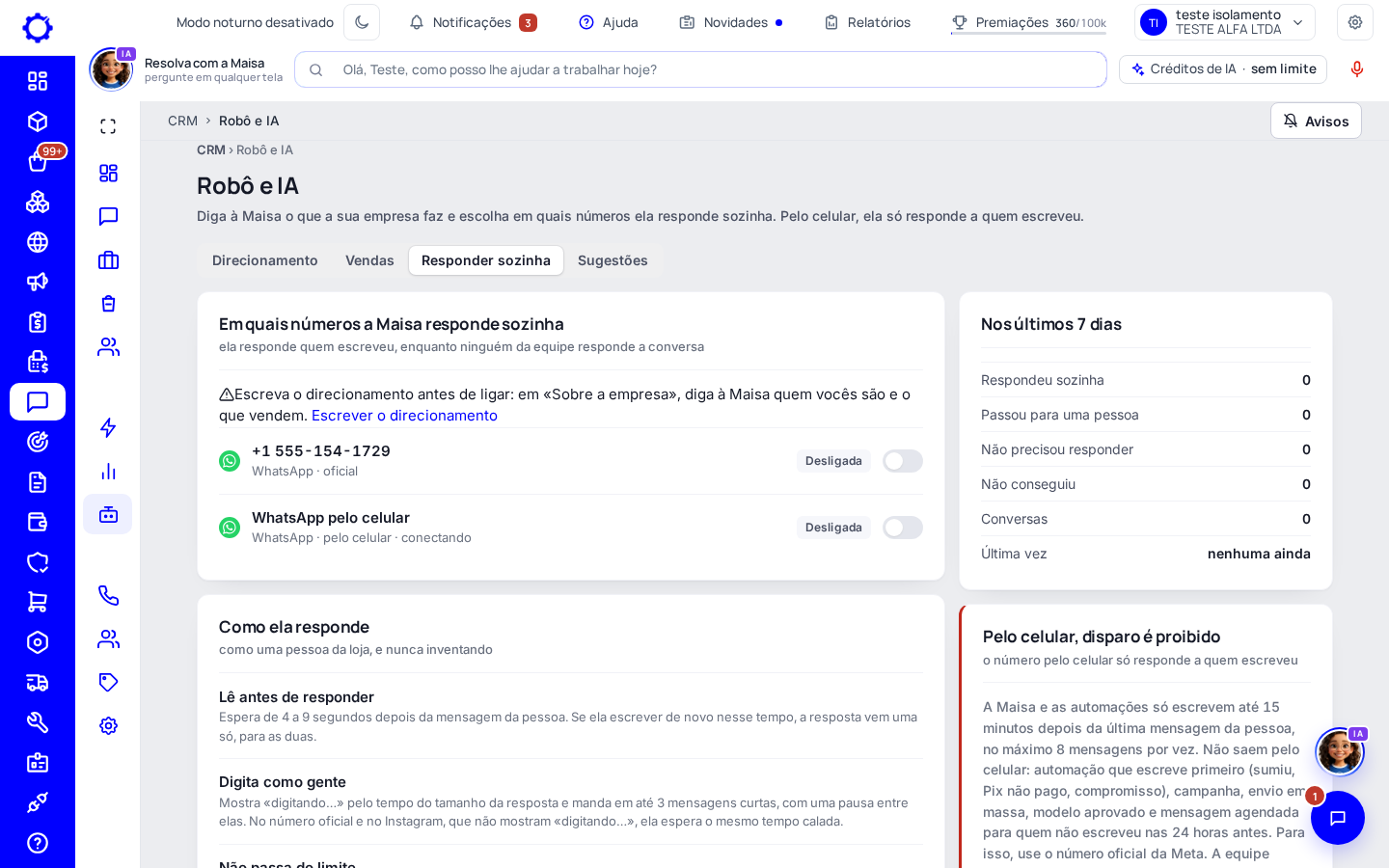 Passo 4: Num número inteiro