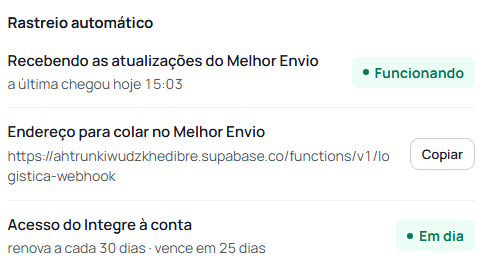 Passo 6: Ligue o rastreio automático