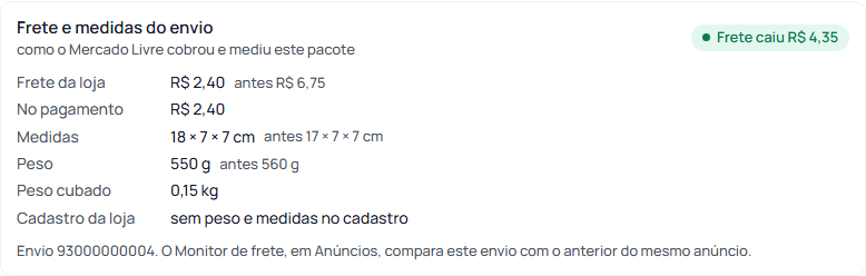 Passo 8: Veja o envio na página do pedido