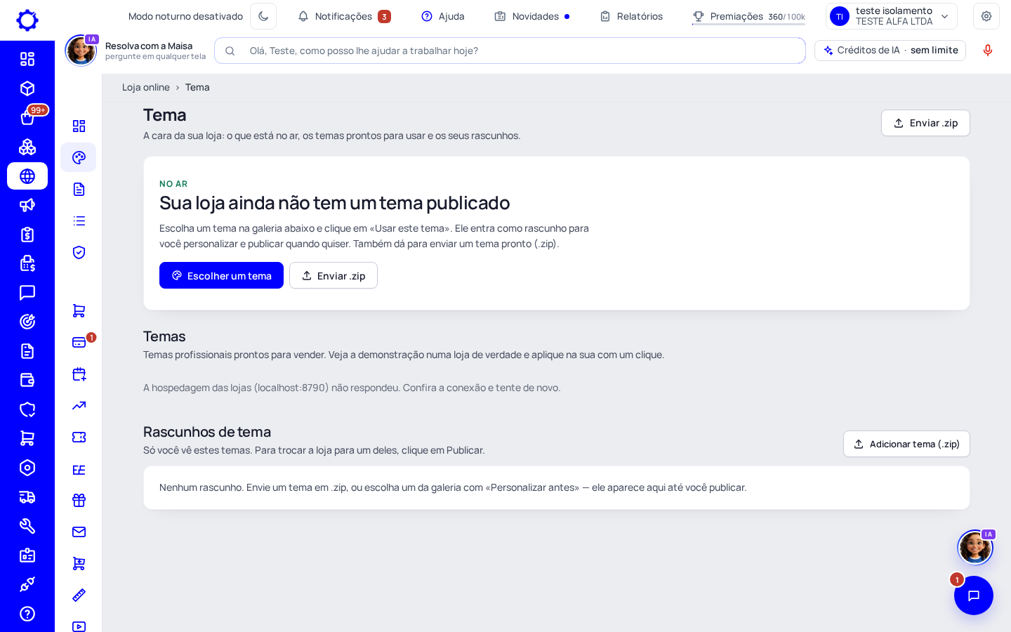 Passo 1: Escolha um tema