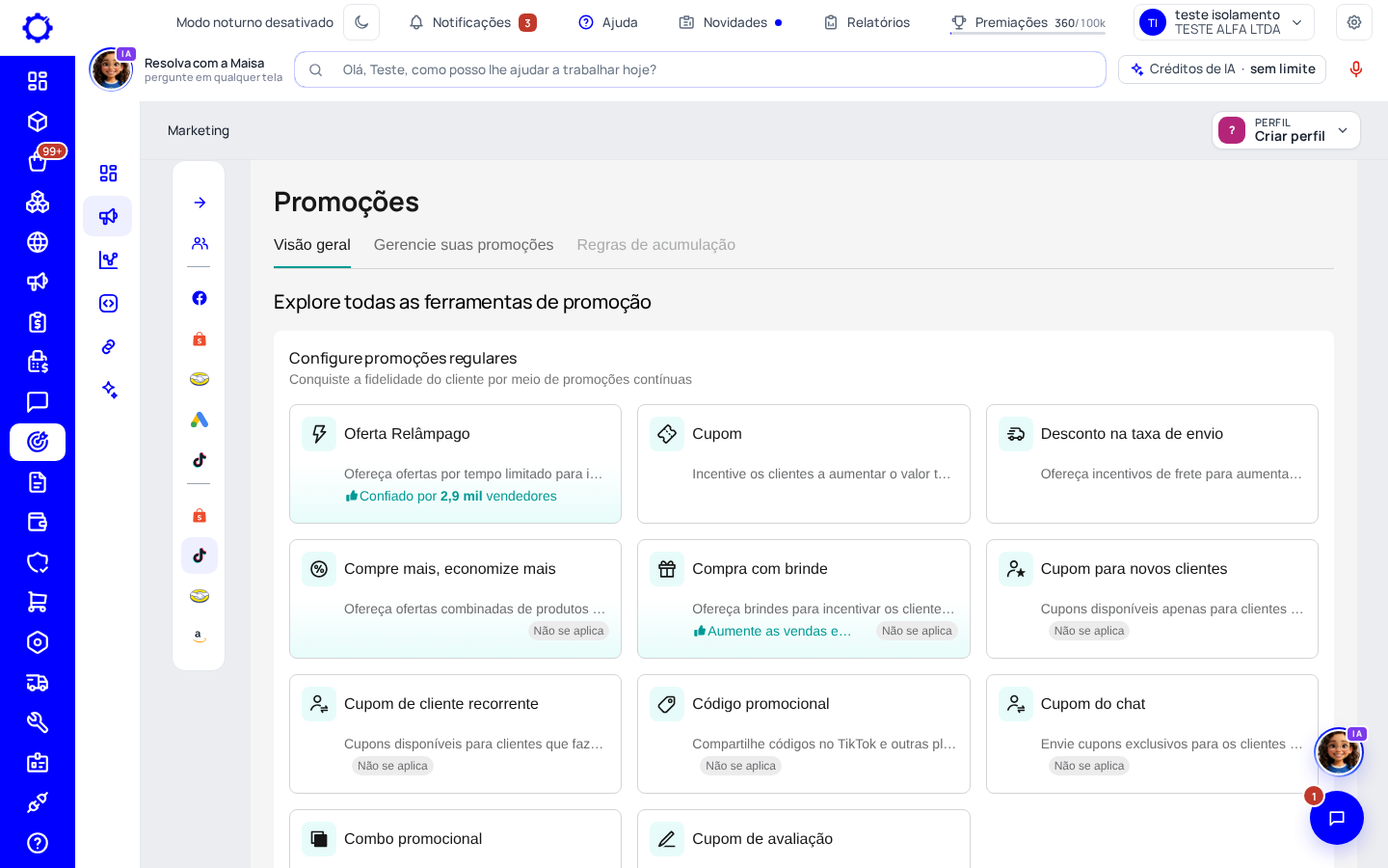 Passo 6: TikTok Shop: escolha a ferramenta