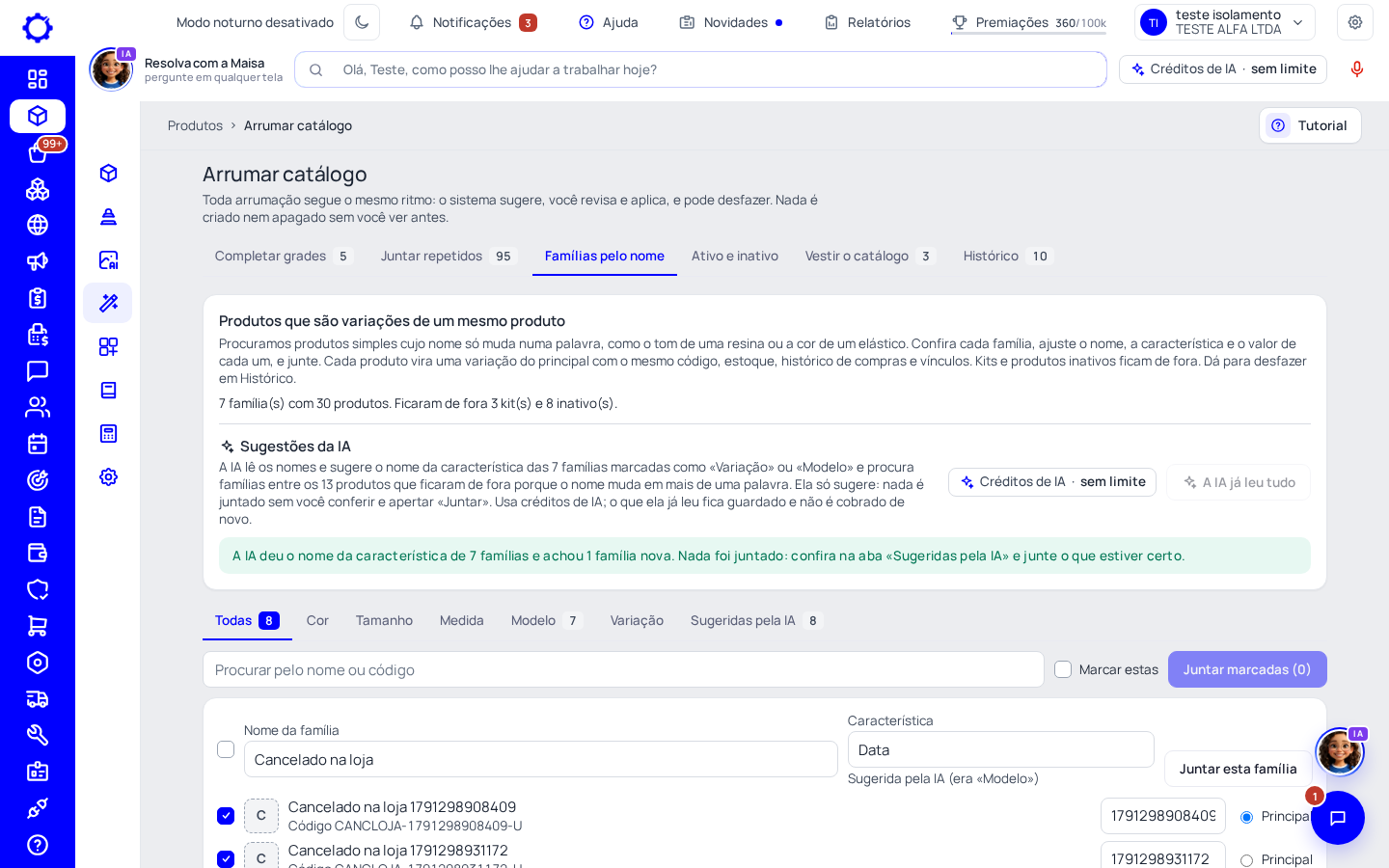 Passo 1: Peça as sugestões